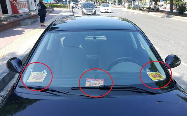 Samsun'da aracında 4 farklı sahte basın kartı olan sürücü gözaltına alındı