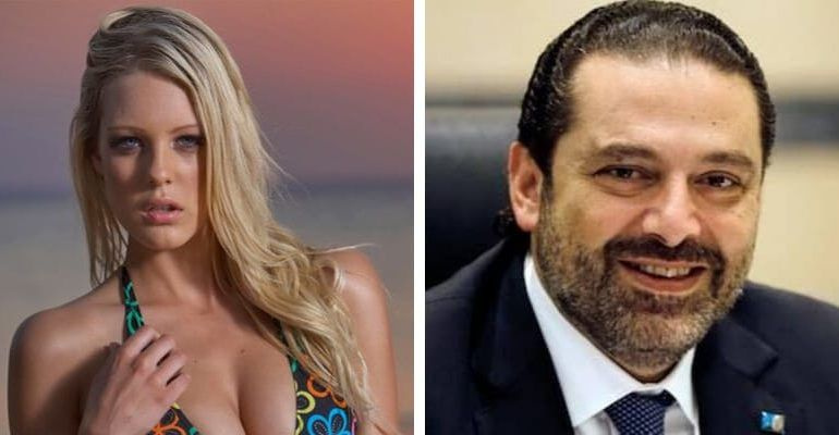 Başbakan cinsel ilişkiye girdiği modele 16 milyon gönderdi! Lübnan çalkalanıyor