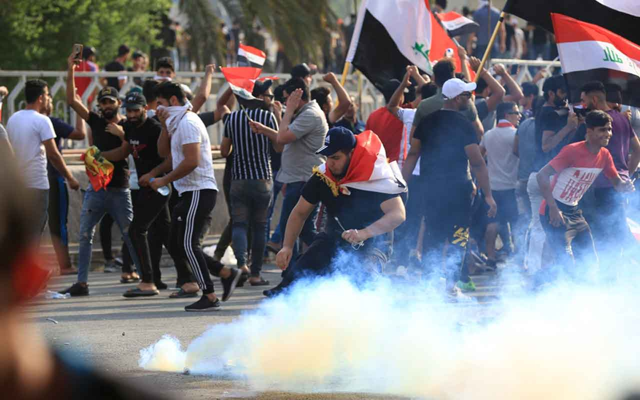 Bağdat karıştı 31 kişi öldü Başbakan Adil Abdulmehdi açıklama yaptı