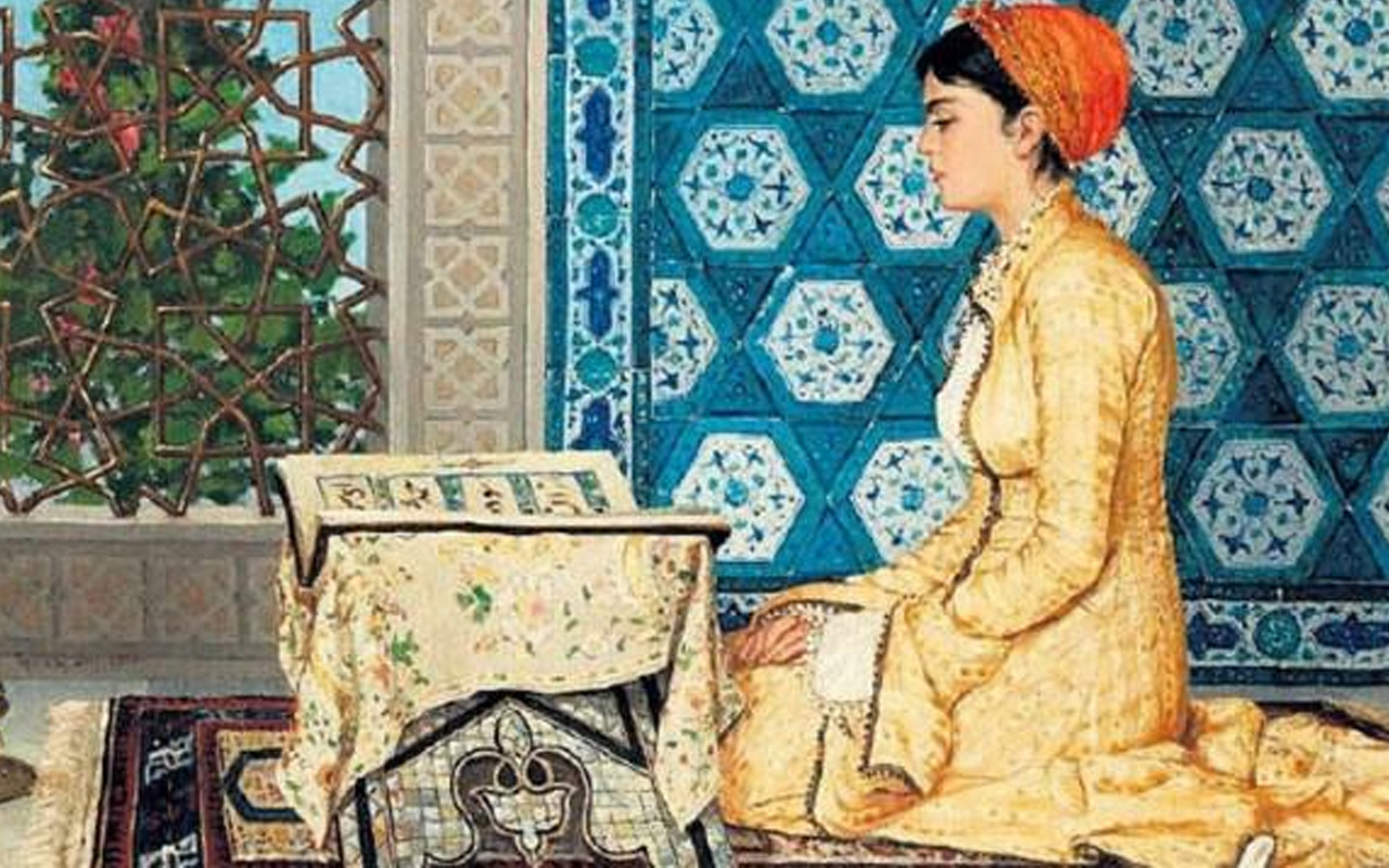 Osman Hamdi Bey'in Kur'an Okuyan Kız tablosu rekor fiyata satılmıştı! Bakın kim almış