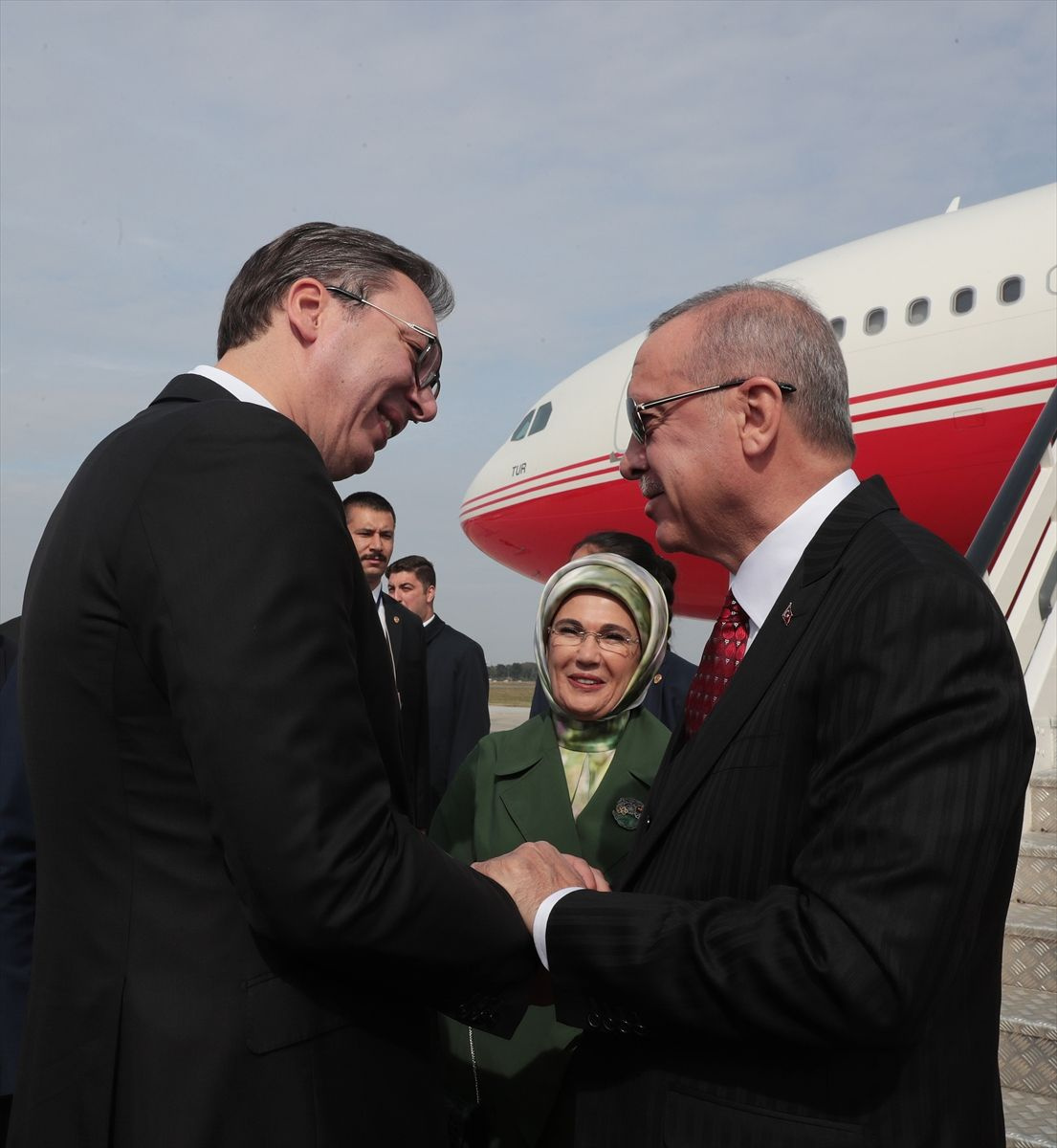 Cumhurbaşkanı Recep Tayyip Erdoğan Sırbistan'da