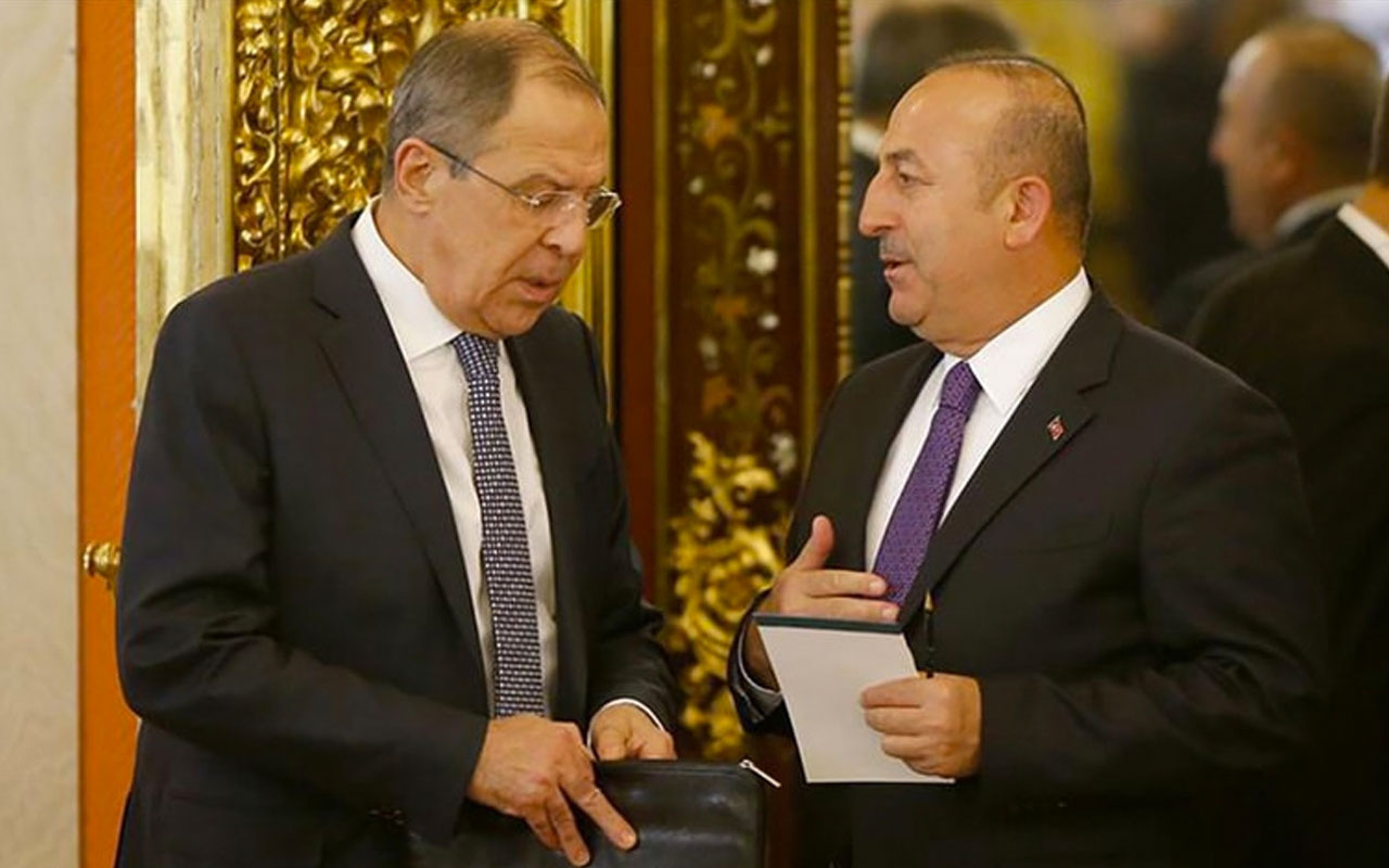 Bakan Mevlüt Çavuşoğlu Lavrov ile Suriye'nin kuzeydoğusunu görüştü