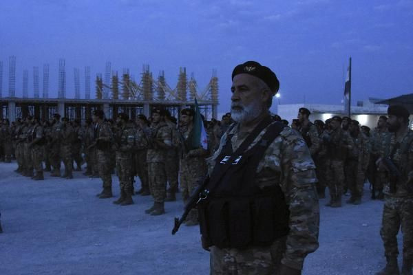 Milli Ordu askerlerinden Suriye'ye olası harekat için Türkiye'ye destek