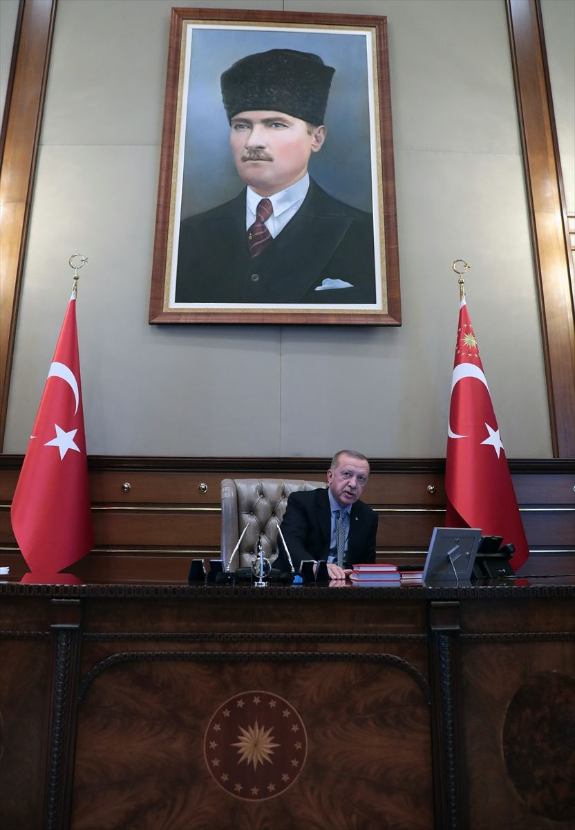 Cumhurbaşkanı Recep Tayyip Erdoğan'ın harekat emrini verdiği an