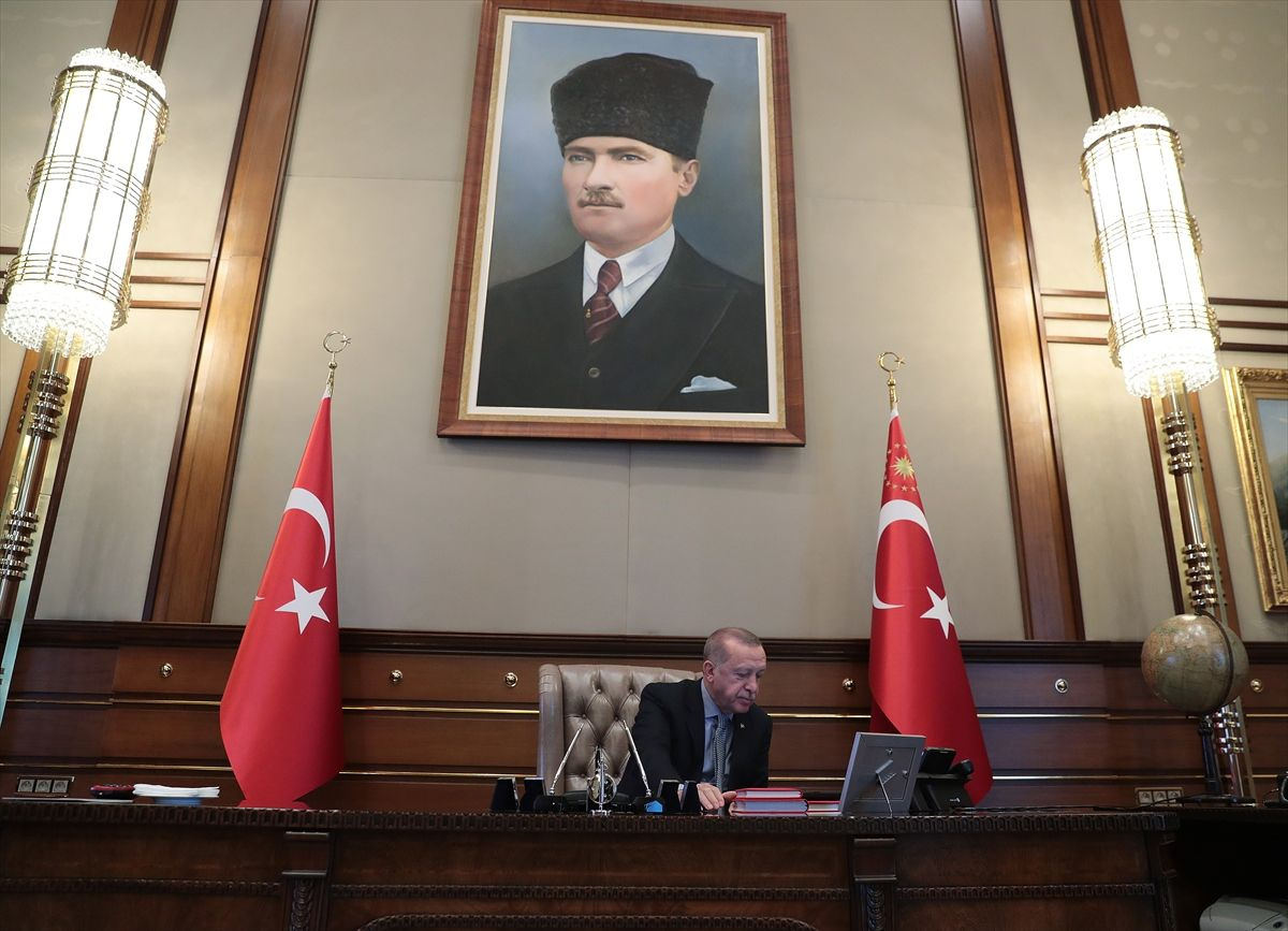 Cumhurbaşkanı Recep Tayyip Erdoğan'ın harekat emrini verdiği an