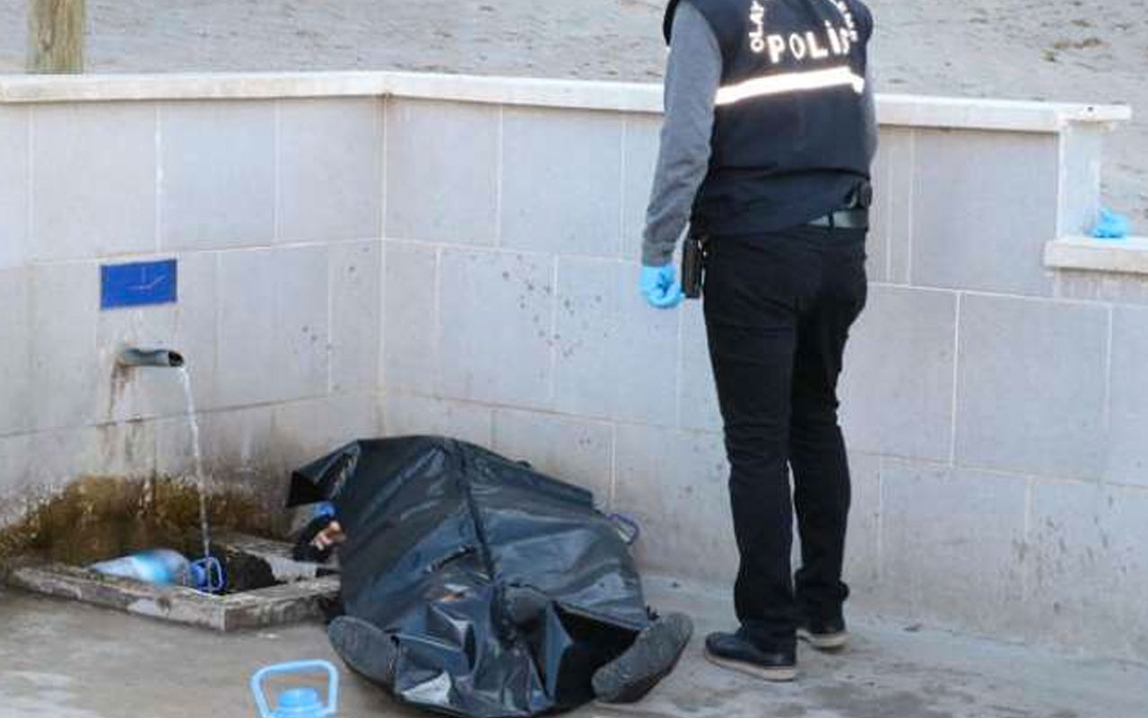 Yozgat'ta SGK memuru çeşme başında ölü bulundu