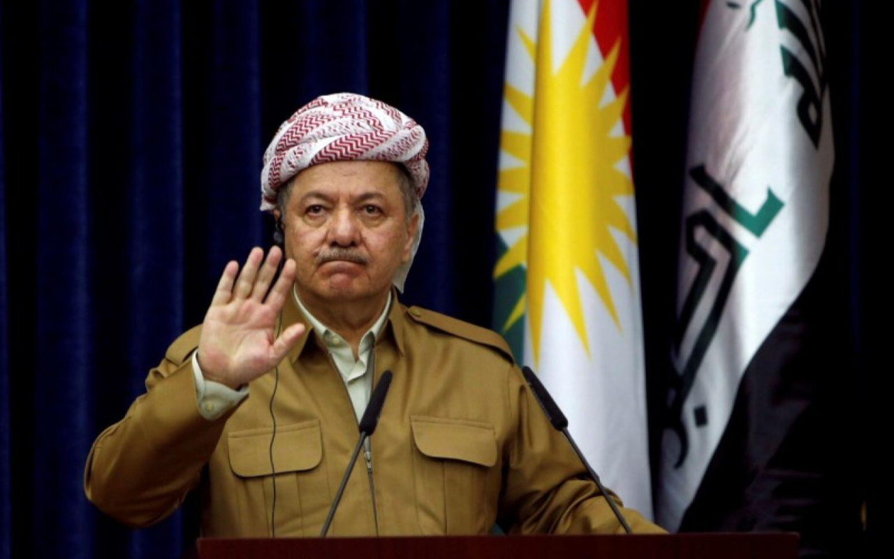 Mesud Barzani rengini belli etti! 'Batı Kürdistan' ve Trump twitlerine bakın