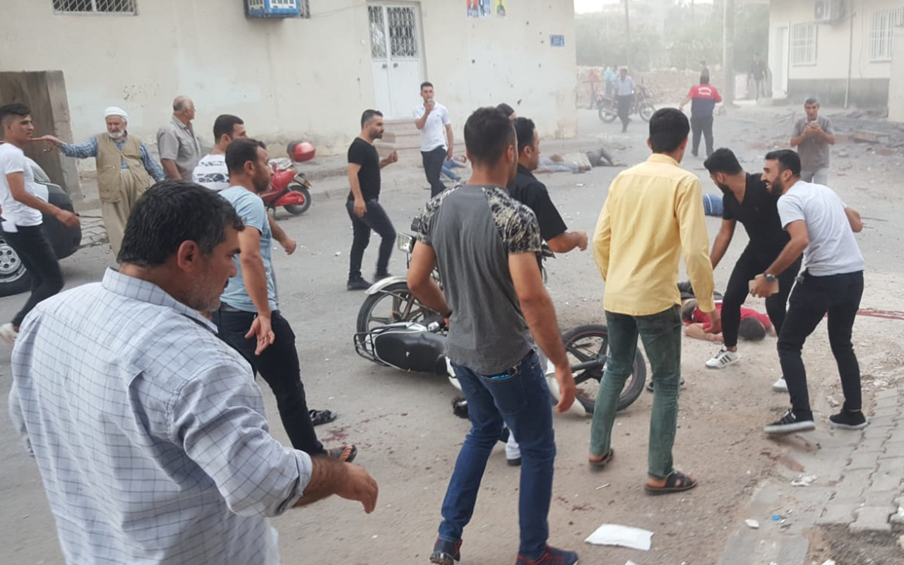 YPG/PKK'dan Mardin Nusaybin'de sivillere havanlı saldırı 8 şehit 35 yaralı