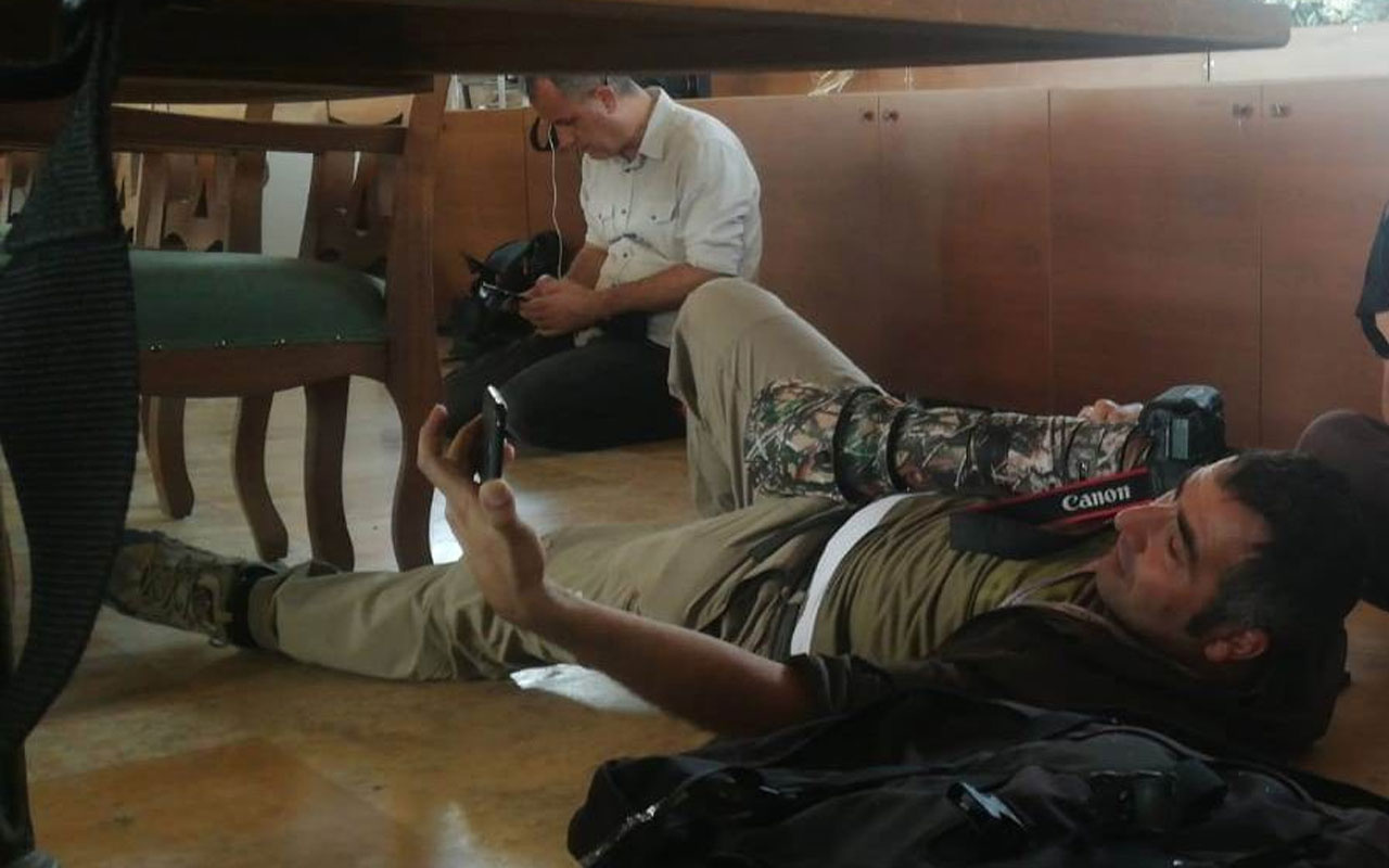 Mardin Nusaybin'de gazetecilere ateş açıldı! İki muhabir yaralı