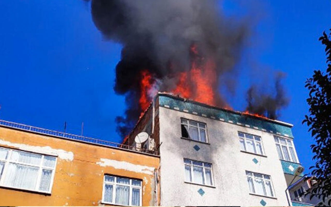 İstanbul Bağcılar'da korkutan yangın!  Çok sayıda itfaiye sevk edildi