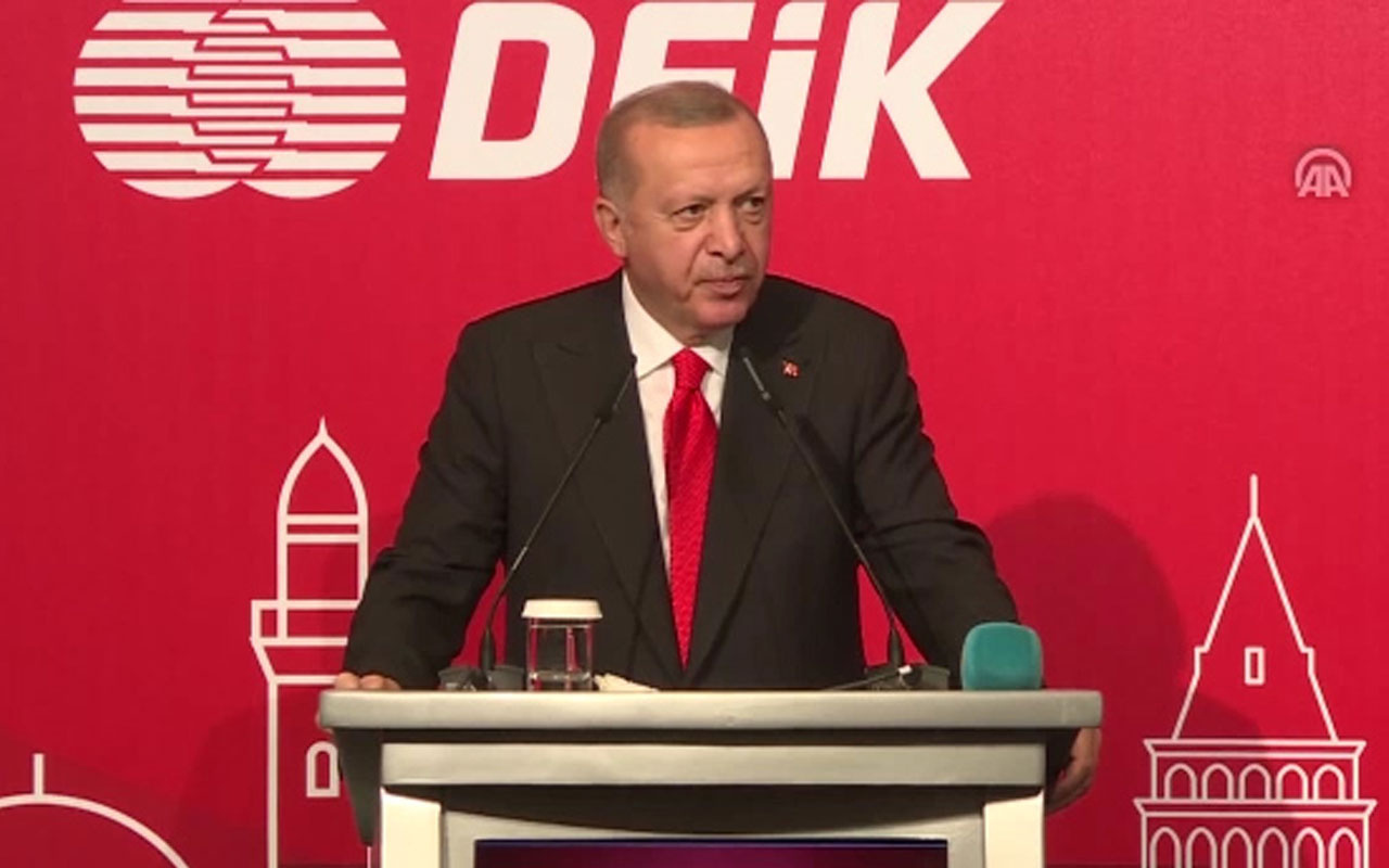 Cumhurbaşkanı Recep Tayyip Erdoğan Türk İş Konseyi toplantısında konuştu