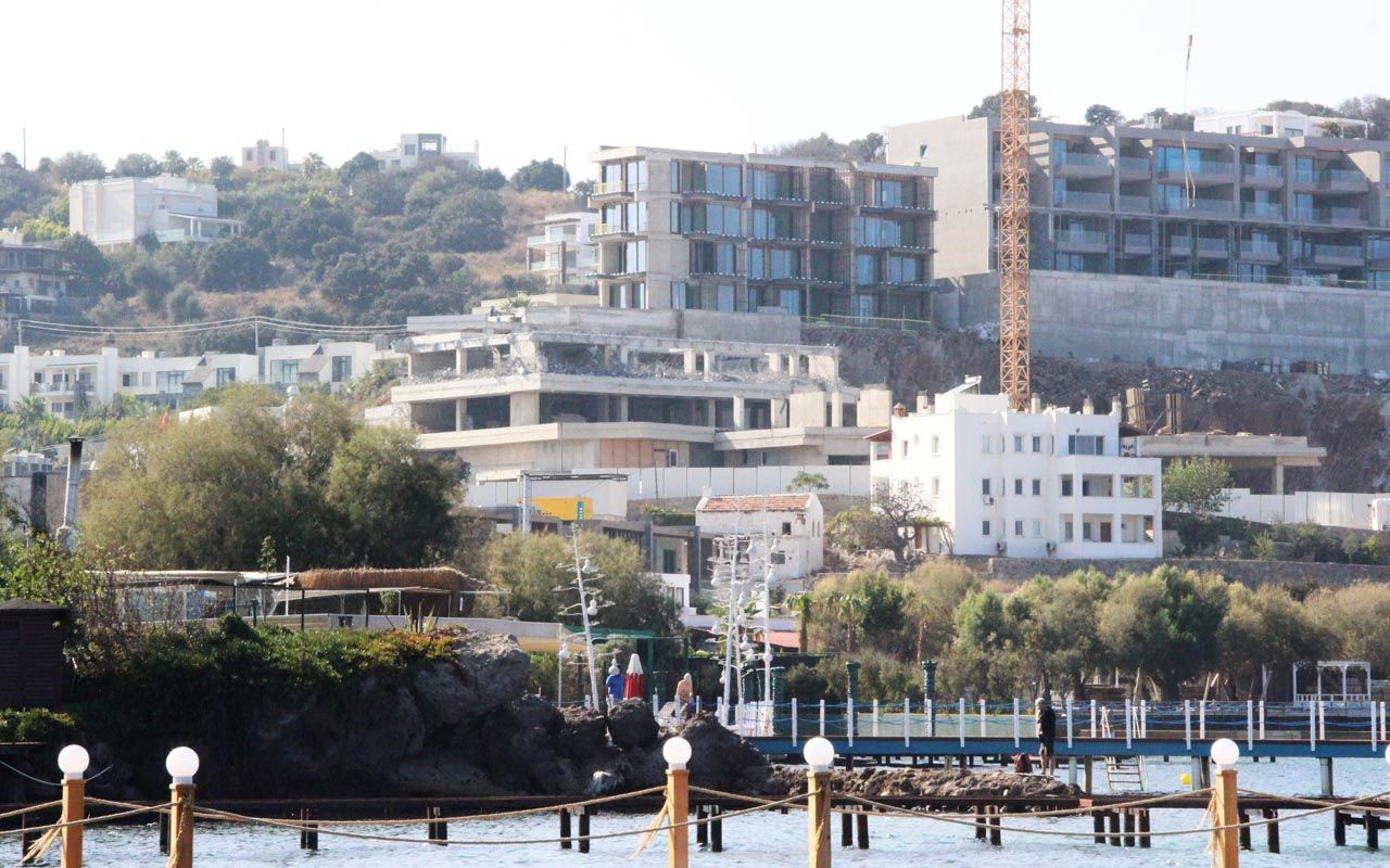 Bodrum'daki kaçak yapılarla ile ilgili skandal karar! Mahkeme kararıyla durduruldu