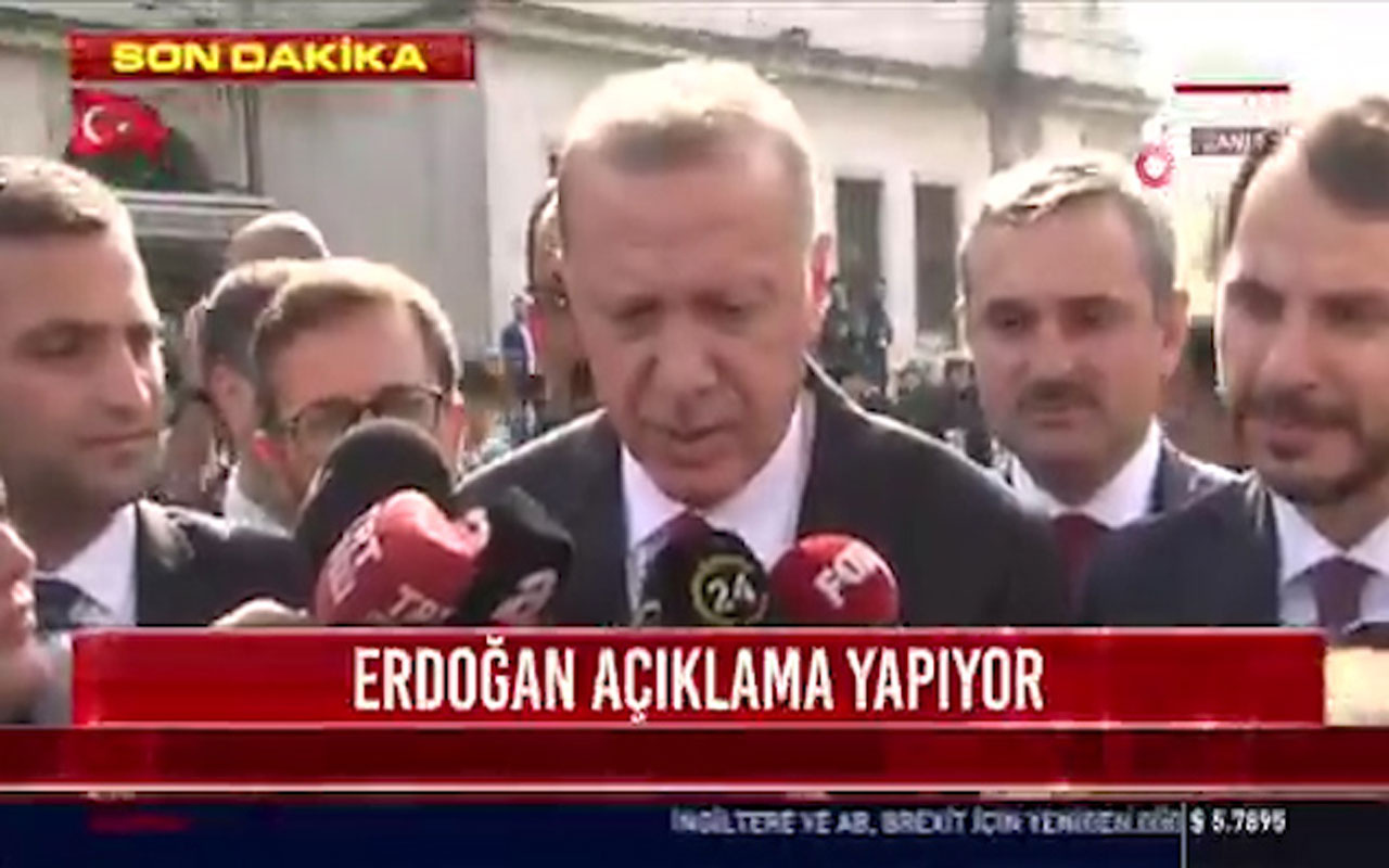 Cumhurbaşkanı Erdoğan'dan ABD'yle yapılan anlaşmayla ilgili açıklama