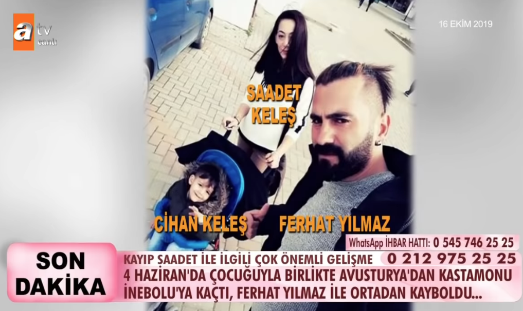 ATV Esra Erol'da eşini ve çocuğunu bırakarak kaçtı sevgilisi TikTok dolandırıcısı çıktı