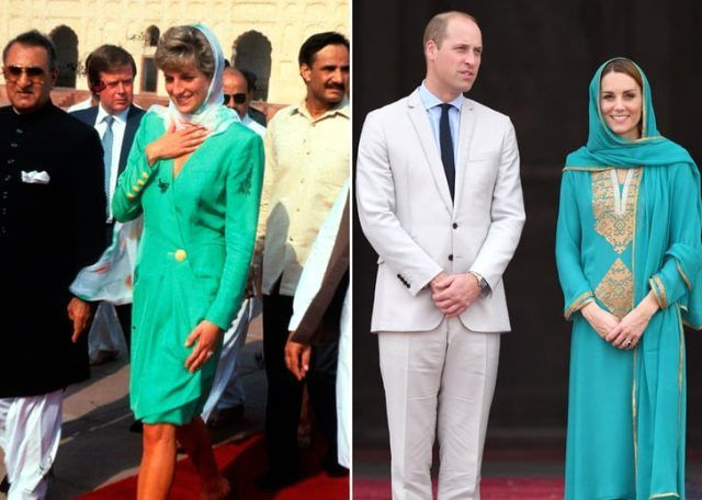 Prens William'ın eşi Kraliyet gelini Kate Middleton başörtü taktı Kuran'ı Kerim dinledi