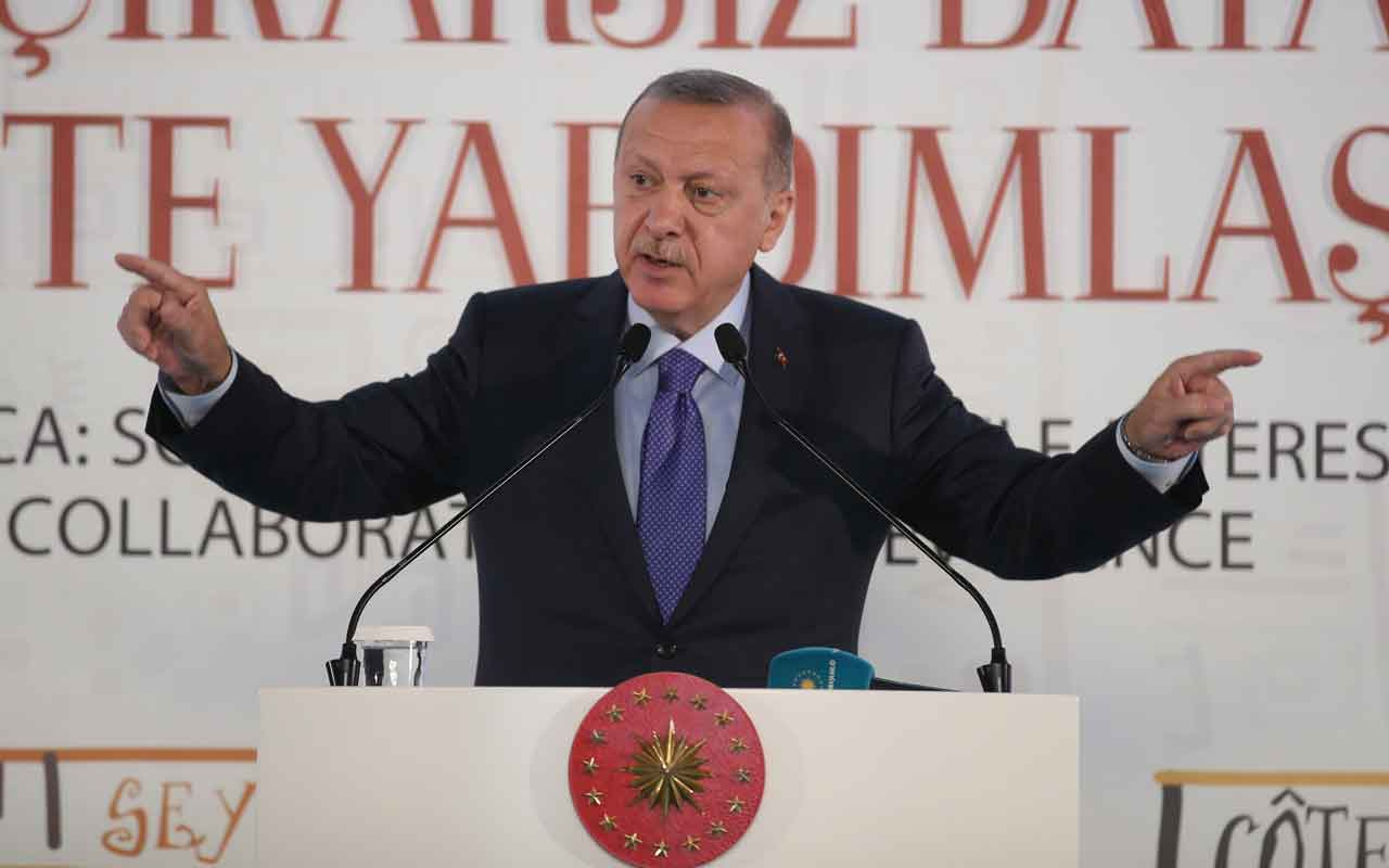 Cumhurbaşkanı Erdoğan'dan batılı ülkelere Churchill'in tarihi itirafıyla ilgili sert sözler