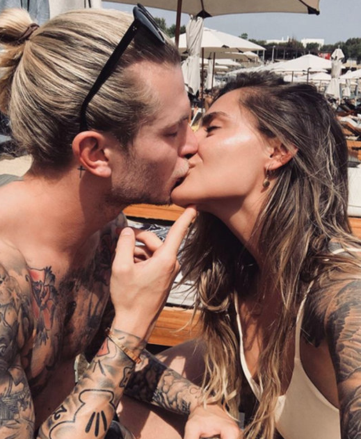 Loris Karius Sophia Thomalla ilişkisinde dikkat çeken detay