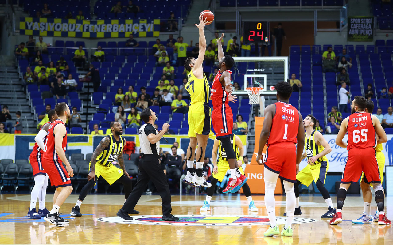 Fenerbahçe Beko Bahçeşehir Koleji'ni yenerek 4'te 4 yaptı