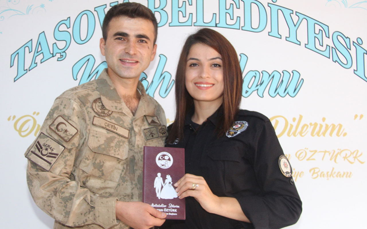 Barış Pınarı Harekatı'na nikah masasından destek