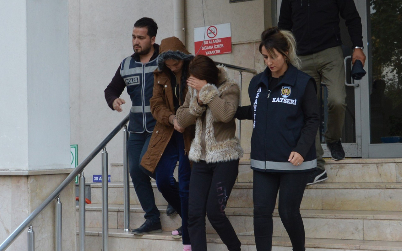 2 yıldır aranan kadın hırsızlar Kayseri'de yakalandı