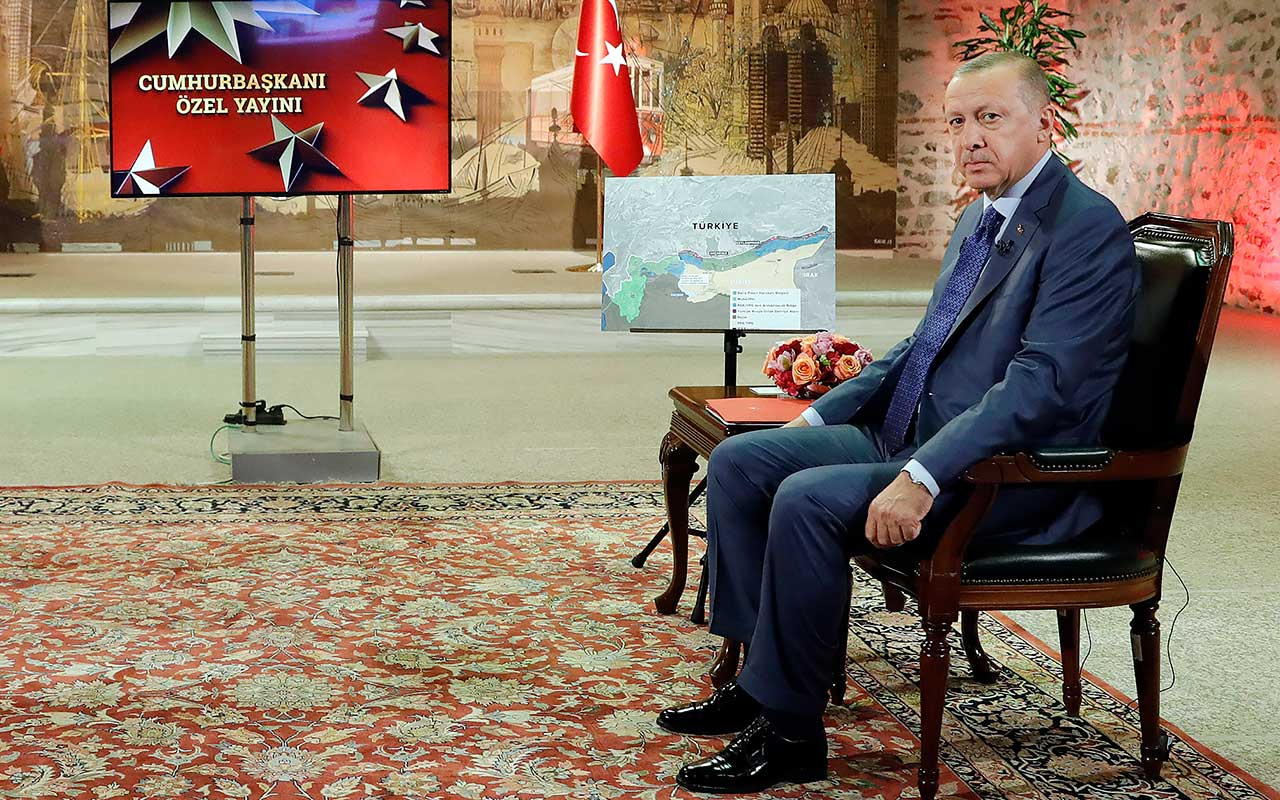 Cumhurbaşkanı Erdoğan: Trump benimle olan münasebetlerinde samimi