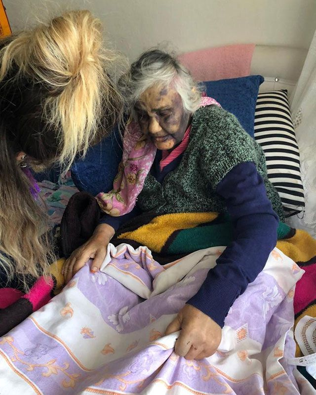 Zonguldak'ta darp edilen yaşlı kadın huzurevine yerleştirildi