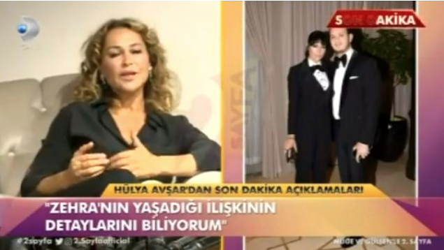 Zehra Çilingiroğlu-Alaattin Kadayıfçıoğlu aşkına Hülya Avşar'dan fena yorumlar