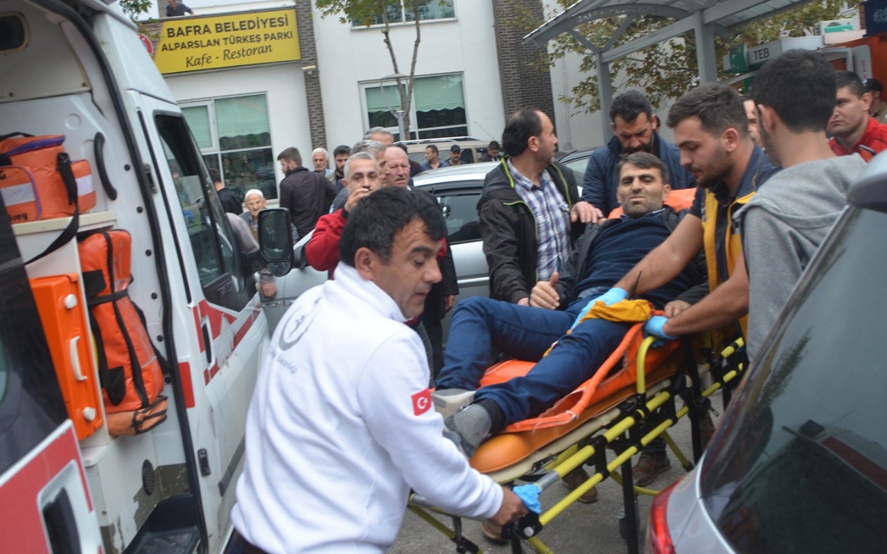 Samsun'da bir kişi ATM sırasında silahlı saldırıya uğradı