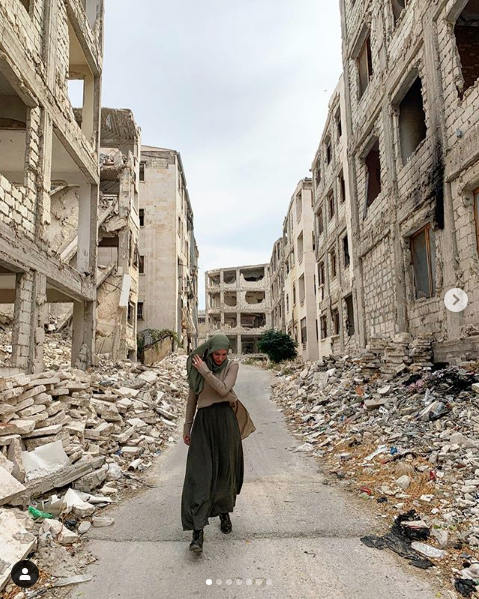 Yürek sızlatan görüntüler Gamze Özçelik Halep'teki acı durumu paylaştı