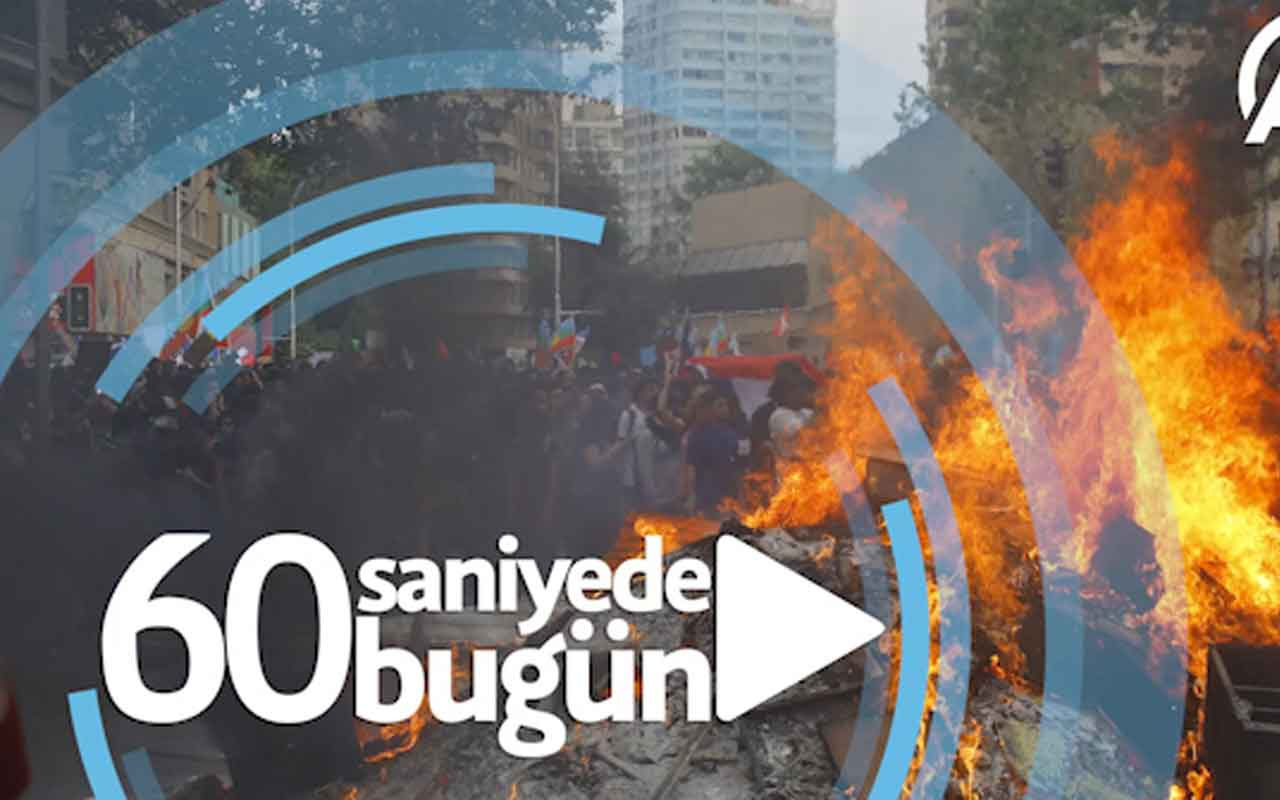 60 saniyede bugün (26 Ekim 2019)