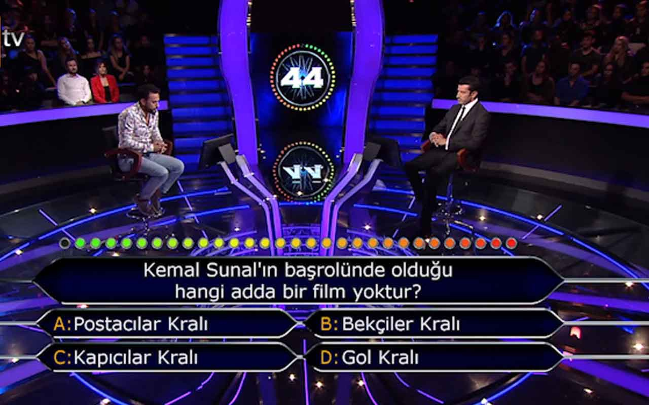 Milyoner'de geceye damga vuran 'Kemal Sunal' sorusu