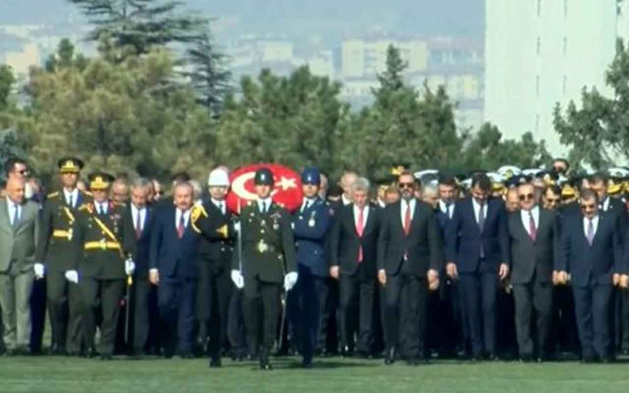 29 Ekim Cumhuriyet Bayramı coşkusu! Devlet erkanı Anıtkabir'de törende buluştu