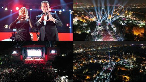 Dilek İmamoğlu'nun 'Cumhuriyet' kıyafeti sosyal medyada olay oldu
