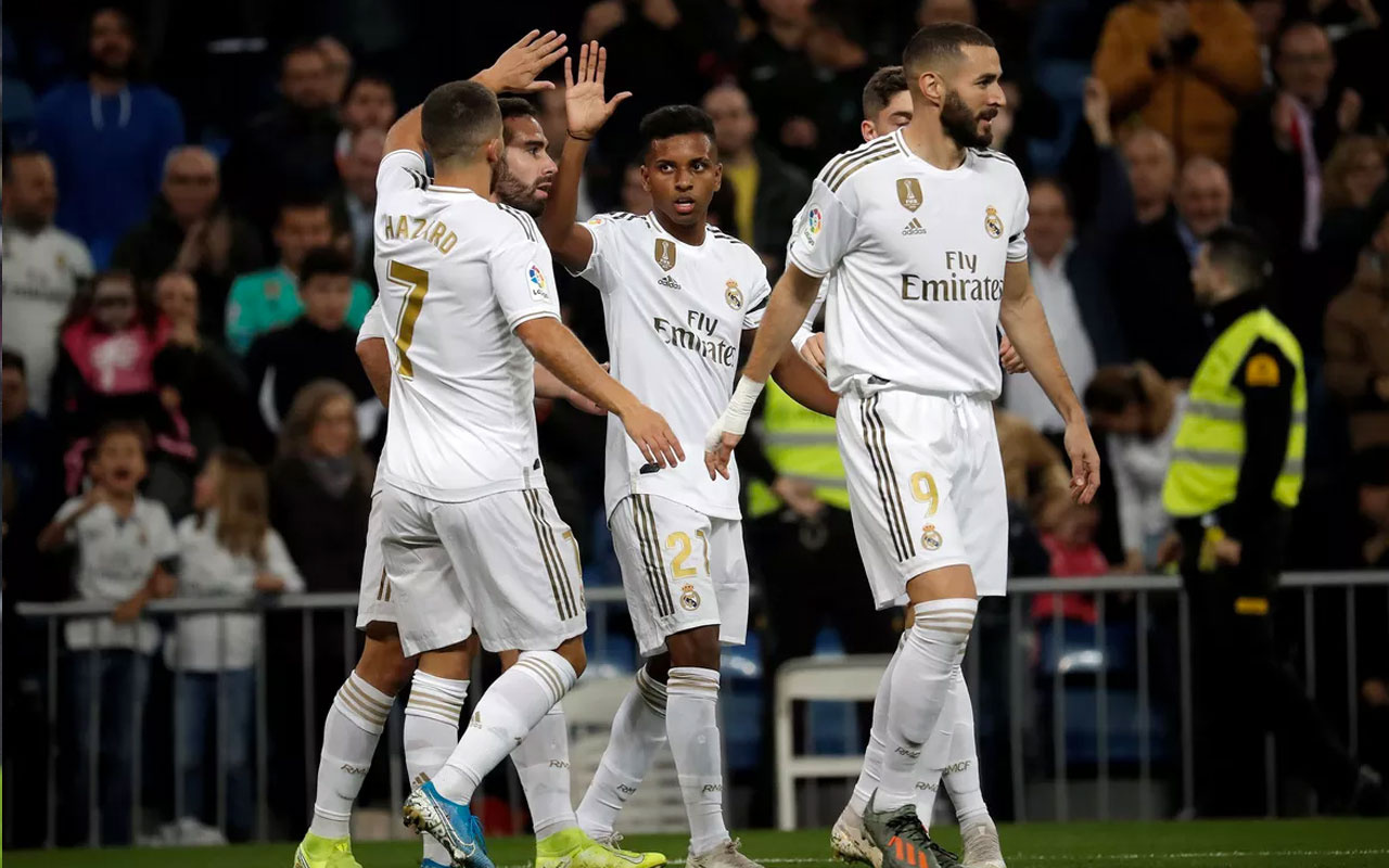 Real Madrid Leganes'e gol oldu yağdı