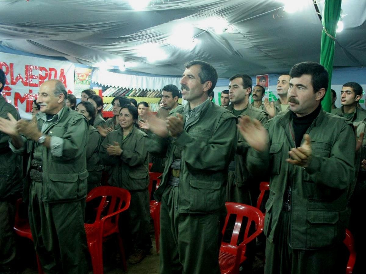 PYD elebaşı Mazlum Kobani'nin PKK kampından yeni fotoğrafları geldi