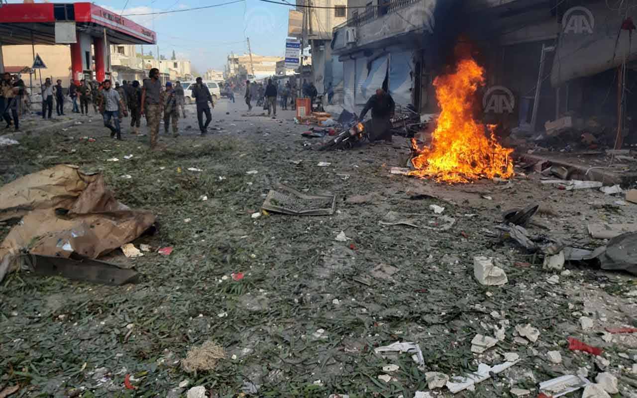 Tel Abyad'da pazar yerine bombalı saldırı