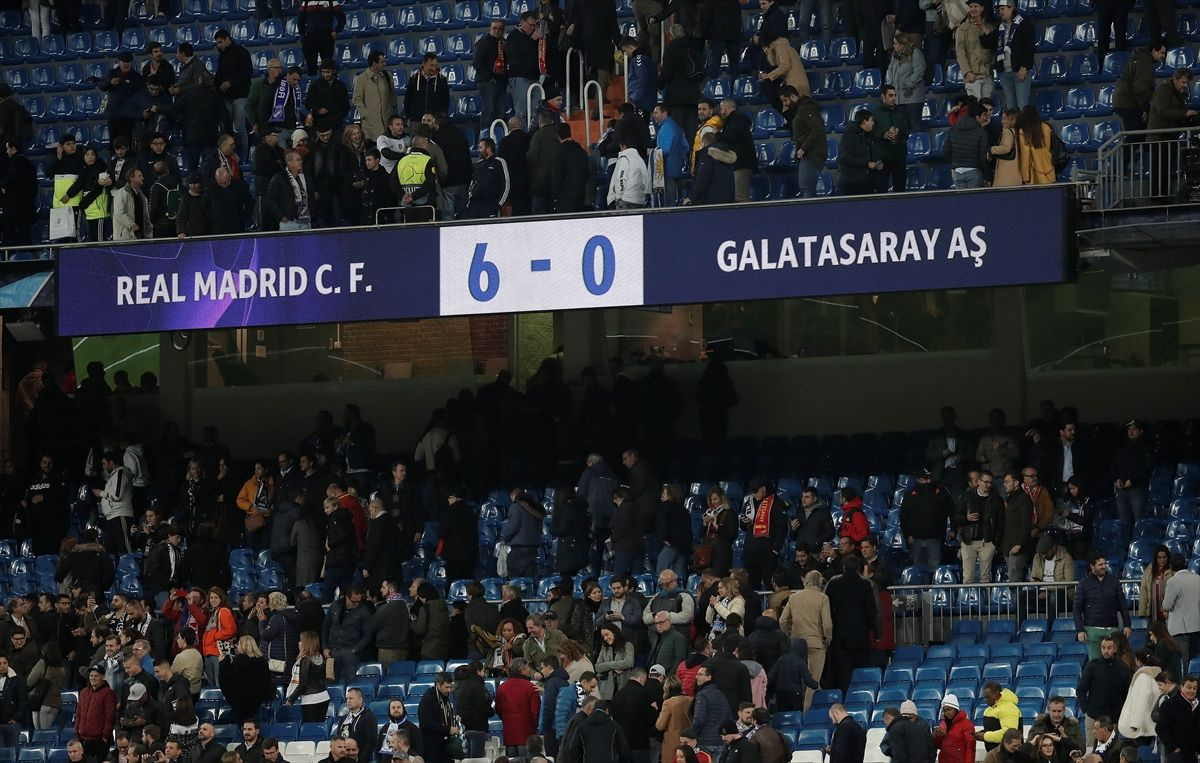 Galatasaray 6 Kasım'da Real Madrid'den 6 yedi Fenerbahçeliler dalga geçti