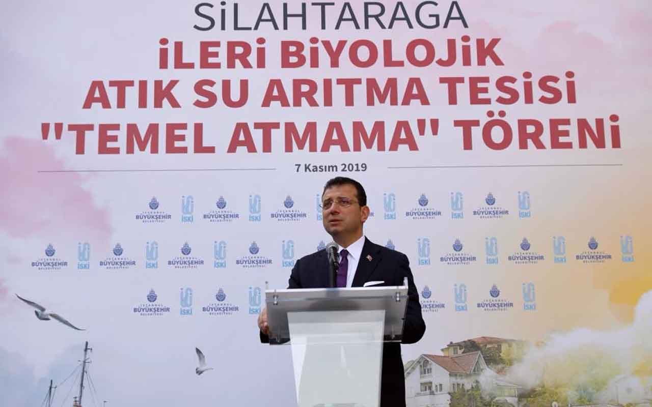 Ekrem İmamoğlu temel atmama töreni yaptı