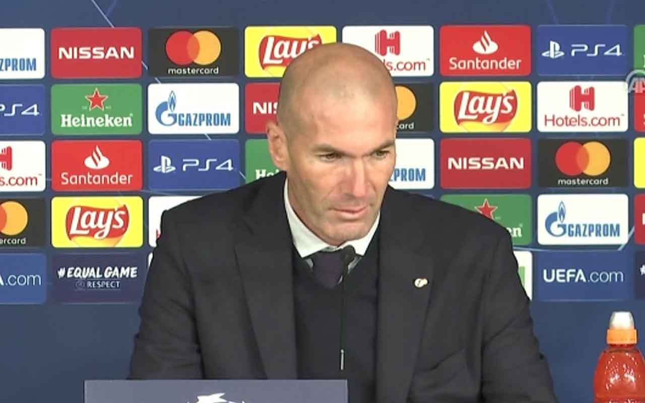 Galatasaray maçının ardından Zinedine Zidane açıklamalar yaptı
