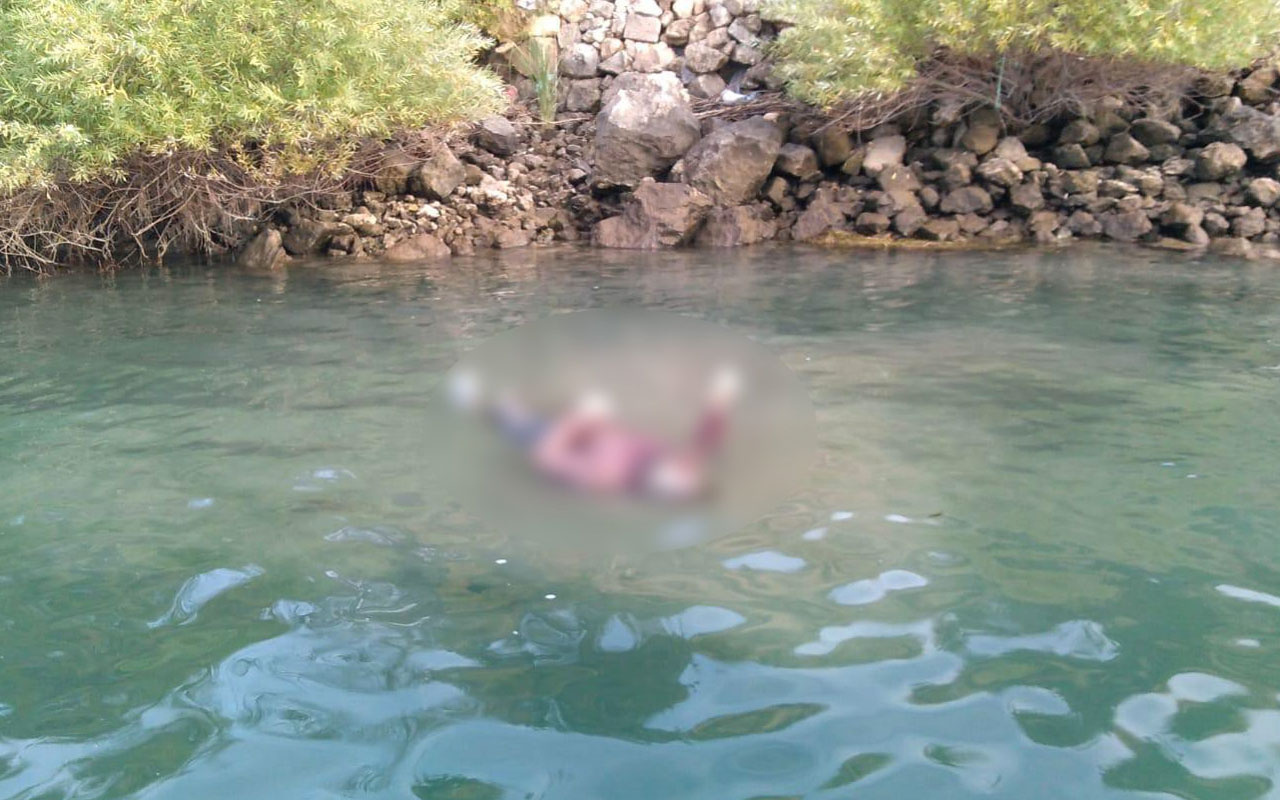 Şanlıurfa'da tekne turu yapan turistler sudaki cesedi manken sandı