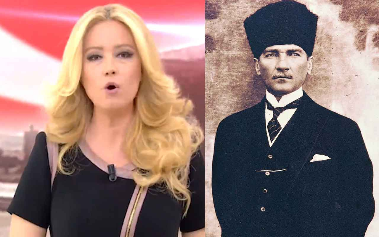 Müge Anlı'dan Atatürk iddiası! '8 Kasım'da bize veda etti'