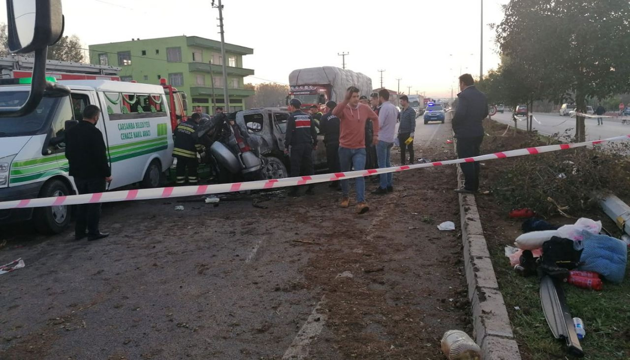 Samsun Cumhuriyet Savcısı kaza yaptı 1 ölü 7 yaralı