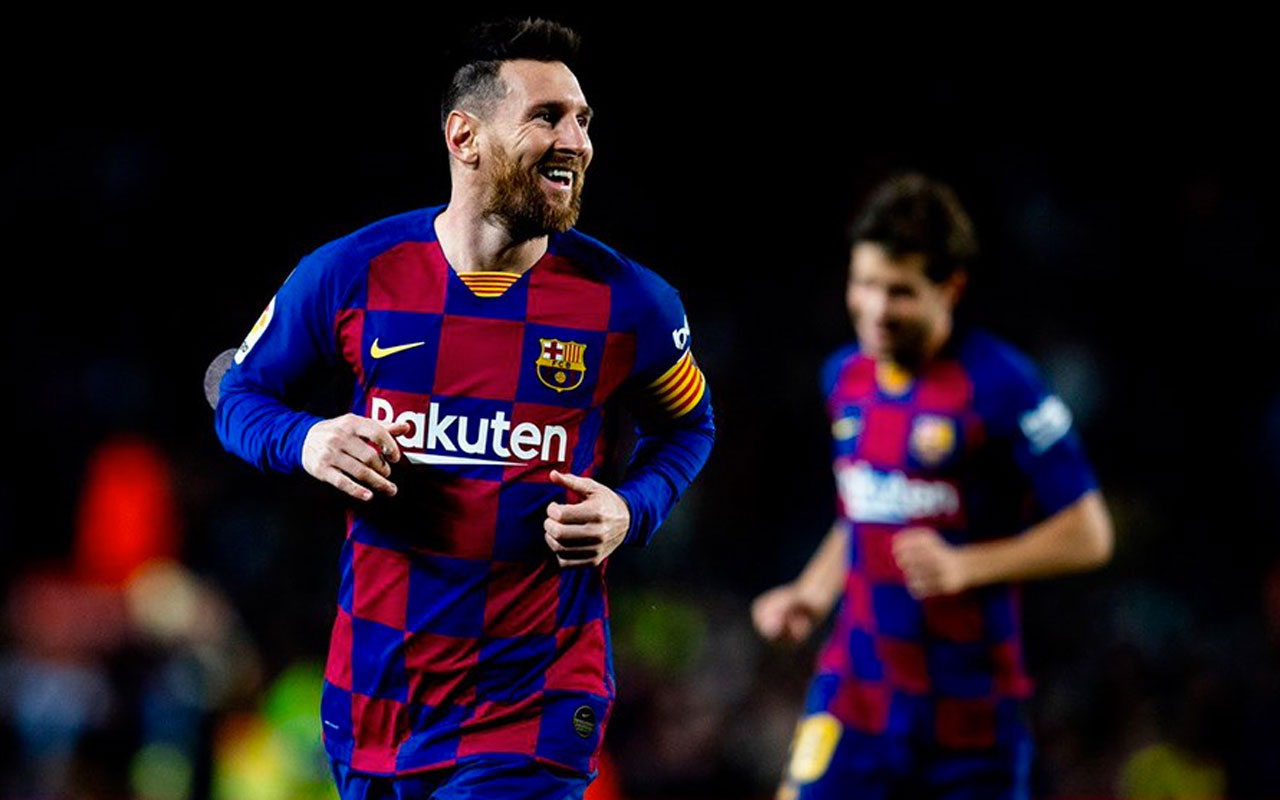 Messi hat-trick yaptı Barça lider oldu