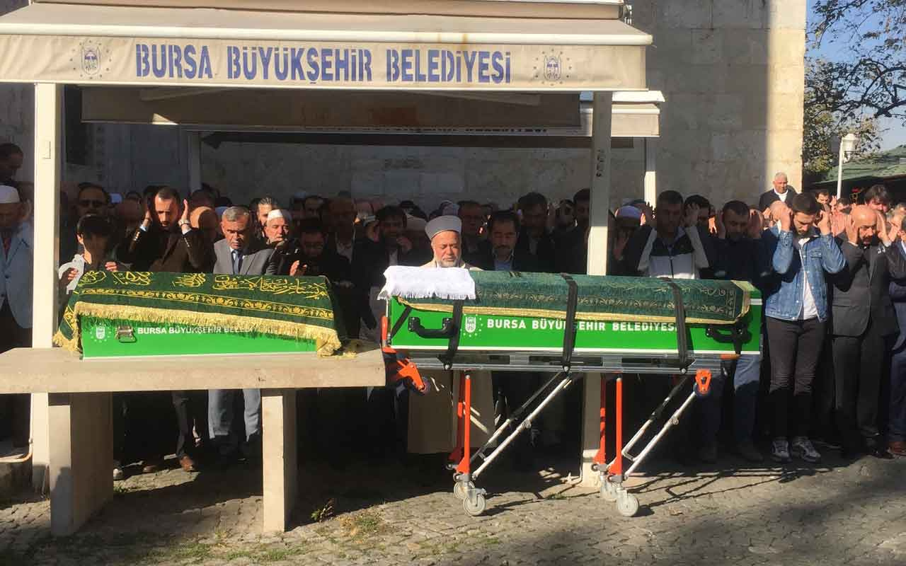 Bursa'da imam oğlunun cenaze namazında göz yaşlarına hakim olamadı