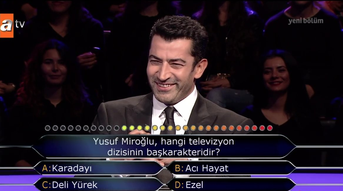 Kenan İmirzalıoğlu tüyo verdi Kim Milyoner Olmak İster'de şaşırtan soru