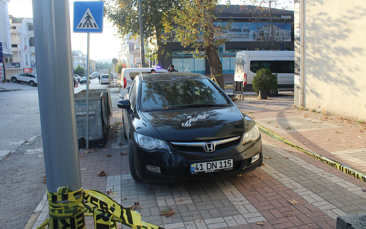 Kocaeli'de silahlı saldırıya uğrayan şahıs hastaneye ulaştı