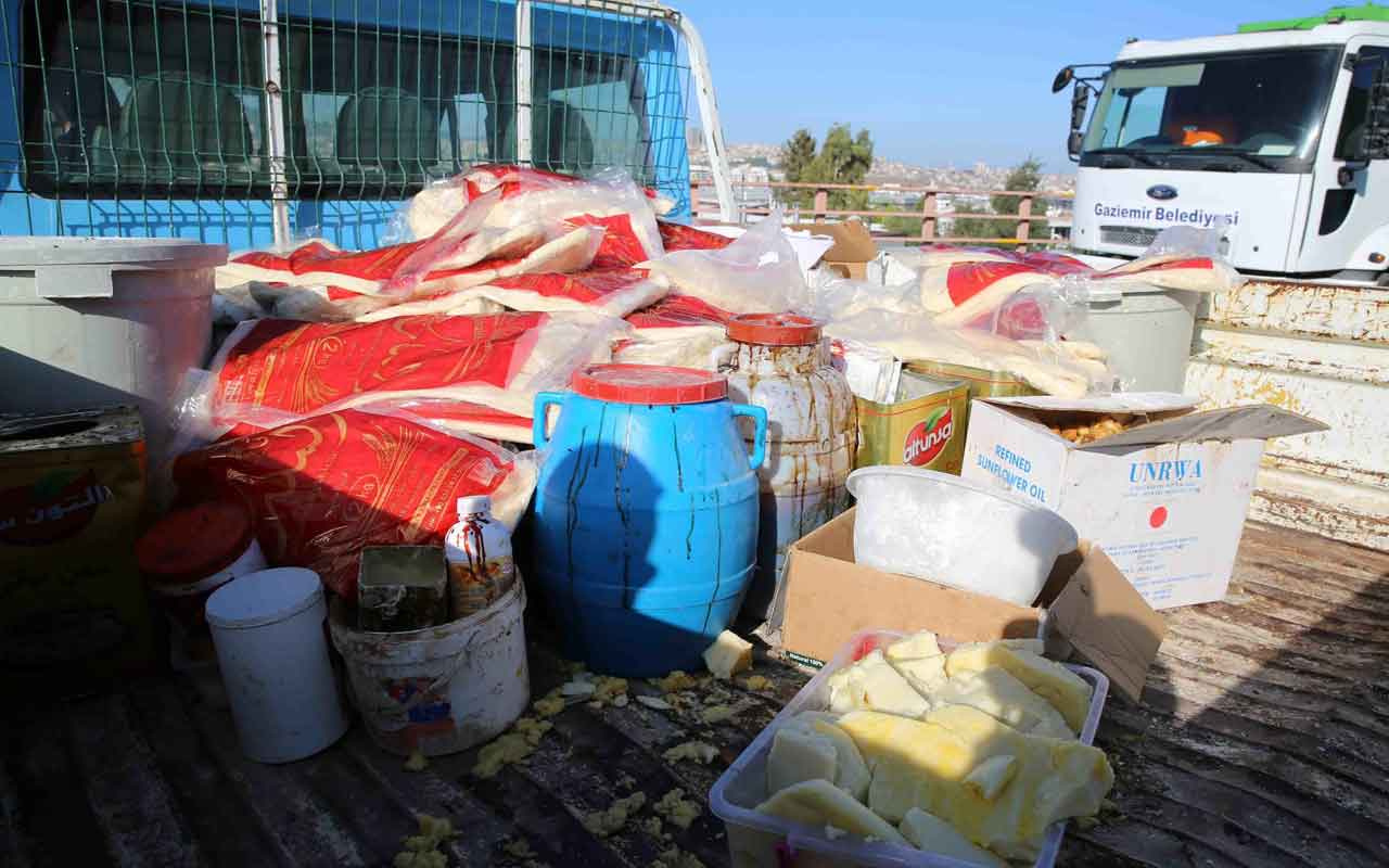 İzmir’de tatlıcı baskını: Adeta mikrop imalathanesi