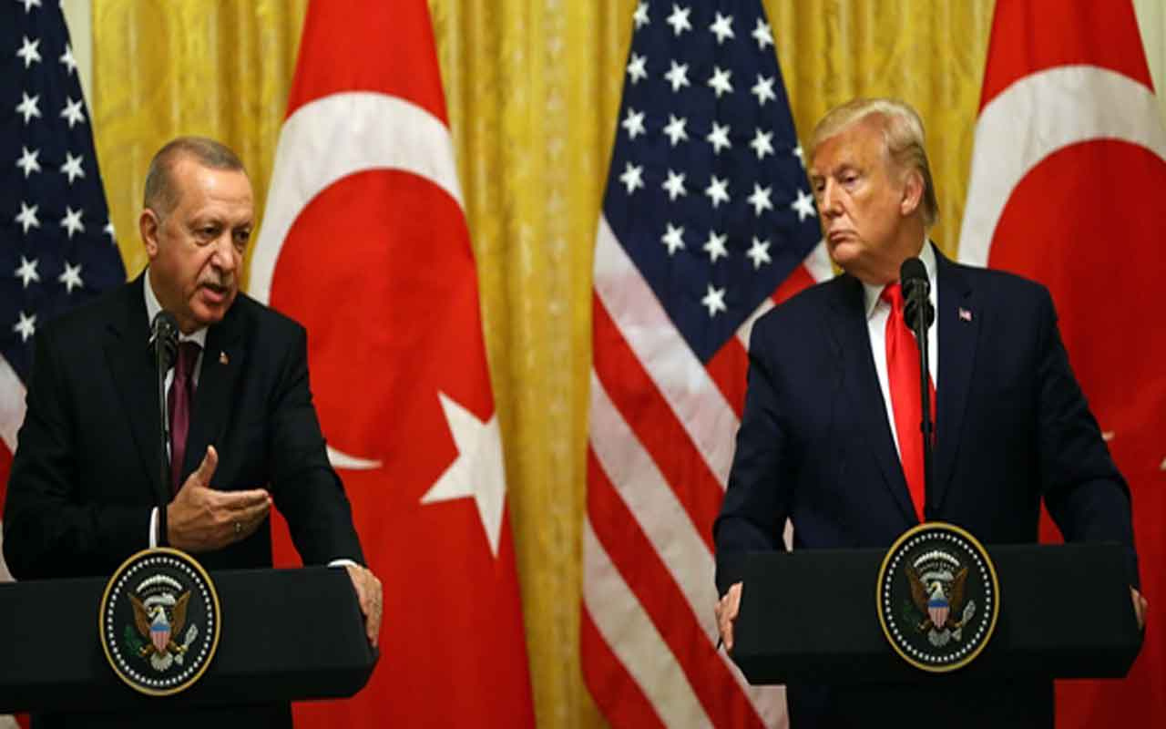 Cumhurbaşkanı Erdoğan Donald Trump'ı böyle düzeltti: İşte o anlar!