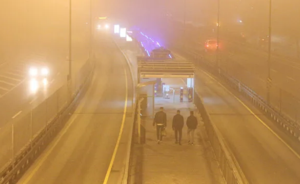 İstanbul güne sisle uyandı! Avrupa Yakası'nda etkili