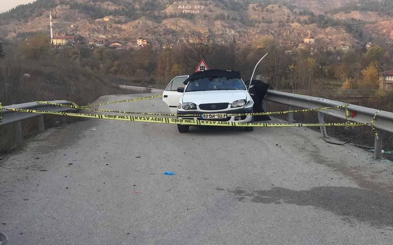 Karabük'te trafik kazası: 3 ölü, 2 yaralı